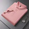 Camisa Polo con Cuello Camisero, Camisa Polo de Manga Corta al por Mayor con Texto Impreso, Diseño Asimétrico, Polo Transpirable Casual de Color Sólido