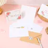 Tarjetas de Agradecimiento y Bendición Florales Plegables a la Mitad Set Combinado de Amazon con Pegatinas Selladoras para Sobres