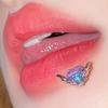 5 colores, alas de murciélago, diamante, alta sensibilidad, especias, dulce, fresco, titanio, acero, uña para labio, uña para hueso de la oreja, perforación europea y americana, accesorios Yiwu