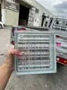 Muliya Vidro de Cristal Tijolo Quadrado Decoração de Parede Parede de Fundo Divisória de Entrada Parede Transparente Fábrica Padrão Europeu Indonésio Bloco Quadrado