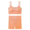 Produto Popular de Exportação Transfronteiriça: Conjunto de Sutiã Esportivo Fino, Sem Fio, Confortável e de Suporte para Mulheres com Lindo Design nas Costas