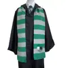 Bufanda Harry Potter Gryffindor Slytherin Ravenclaw Rayada Tejida Directo de Fábrica Tie-Dye