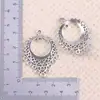 Colgante de Aleación Porosa, Joyería de Estilo Étnico Hueco en Oro y Plata Antigua, Accesorios para Pulsera y Collar Hechos a Mano para DIY