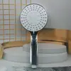 Boquilla de ducha de panel grande clásica presurizada de cinco velocidades cabezal de ducha grande calentador de agua lluvia de baño y flores de baño
