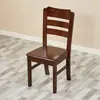 Silla de madera maciza silla de comedor silla con respaldo sin instalación taburete de madera maciza pura hogar simple restaurante mesa de comedor china silla