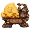 Ryao ornamentos areia resina de ouro artesanato presentes de aniversário 60 70 80 90 presentes de aniversário para idosos