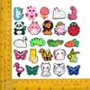 Venta Directa de Fábrica Personalizada Dibujos Animados PVC DIY Pegatinas para Refrigerador Pegatinas de Forma Especial Adhesivo Fuerte Sin Rastro Pegatinas de Pegamento Completo 3m