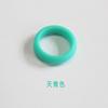 Anillo de Silicona Popular Transfronterizo de 5 mm para Mujer Estilo Europeo y Americano Anillo Deportivo Fabricante de Joyería En Stock Venta al por Mayor Colores Dulces