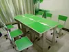 Venta Directa de Fábrica de Pupitres y Sillas Escolares Engrosados, Pupitres Individuales para Estudiantes de Primaria y Secundaria, Mesas y Sillas de Entrenamiento Ajustables, Juegos de Escritorio para Estudiar