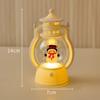 Linterna Retro Pony Luz de Vela Digital LED Mochila Lámpara de Queroseno Arreglo Decorativo Creativo para Vacaciones Ambiente Adornos Pequeños