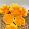Estilo Mismo de Xiaohongshu Juguete Squishy de Pan de PU Rebote Lento Comida Realista Juguete para Aliviar el Estrés Suave y Pegajoso Juguete para los Dedos