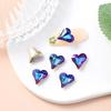 Transfronterizo 12*13 Grande Inclinado Forma de Corazón de Melocotón Decoración de Uñas Irregular Cristales Diamantes de Imitación Funda de Teléfono Fabricante de Diamantes de Imitación Accesorios al por Mayor