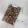 Arte de Unha Champagne Flat Joias de Diamante Pacote Completo Versátil Mini Gota D'água Borboleta Lua Formato Acessórios de Arte de Unha com Diamante Atacado