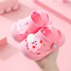 Chinelos de Verão para Crianças, Chinelos de Desenho Antiderrapantes para Meninos para Uso Interno, Tamancos Macios para Crianças Pequenas para Meninas