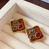 Pendientes de aguja de plata nuevos de alta calidad, pendientes geométricos retro para mujer, accesorios de Yiwu, joyería vintage al por mayor
