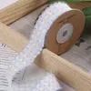 Fita de Renda com Pontos DIY Laço Feito à Mão Acessórios de Cabelo Vestido de Bebê Saia Roupa Grampo de Cabelo Acessórios de Joia Fita