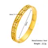Pulsera Abierta de Acero de Titanio Transfronteriza para Mujer, Lujo Ligero de Gama Alta, Trébol de Cuatro Hojas, Hebilla de Acero Inoxidable, Pulsera Dorada de Amor