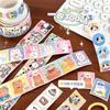 Pegatinas de sellado de dibujos animados originales Tengyi, lindas pegatinas decorativas DIY, pegatinas creativas para sobres, cinta adhesiva, 300 pegatinas