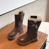 Botas de Cano Alto Femininas Delicadas com Renda Babados Laço 2026 Outono/Inverno Novo Estilo Aveludadas Quentes Fashionáveis Botas de Couro Estilo Princesa