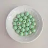 Cuentas Redondas Pequeñas de Frijol de Azúcar de Color Sólido, Galvanizadas con UV, Alto Brillo, Sueltas, para Pulsera DIY, Cuentas Espaciadoras, Accesorios de Bolsa