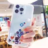 Funda de Teléfono de Arena Movediza Dos en Uno con Deslizador de Aplicaciones de Icono de Escritorio de Apple Adecuada para 16Pm/16/15P Diseño de Arena Movediza