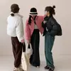 2026 Nueva Chaqueta de Plumas Informal de Moda Estilo Coreano con Cuello Alto Corto para Mujeres Menudas, Abrigo Acolchado de Estudiante para Invierno