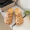Zapatos de Cueva Lindo Corazón de Dibujos Animados para Niña Celebridad Cibernética para Mujer Moda de Verano Nuevo ins Trendy Estilo Coreano Estudiante Ropa Exterior Sandalias y Zapatillas
