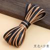 Cheongsam Tira de Ribete Bicolor 1 cm Tejido de Satén Escote Cinta Planchado Fácil Dobladillo de la Ropa Accesorios