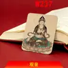 Pintura Thangka Pintada a Mano Núcleo del Nacimiento de Guanyin Buda Sin Adorno de Oro, Colgante de la Montaña Wutai Thangka del Tíbet
