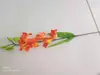 Simulación individual pequeña orquídea mesa de boda hogar flores artificiales fábrica de flores directo fotografía accesorios de flores
