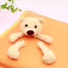 Pingente Chaveiro Cabeça de Urso e Cabeça de Coelho Criativo Coreano Celebridade da Internet Mochila Decoração de Pelúcia Melancia Estilo Japonês e Coreano Pelúcia