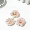 Rosa Pequeña Té de Rosas Cabeza de Flor de Seda Decoración del Hogar Material DIY Accesorios para Sesión Fotográfica Pared de Fondo para Boda Flor Artificial