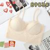 Nova Camisola de Rosto de Flor de Renda Sexy Oca Beleza De Volta Copo De Látex Envolvido Peito Copo Fixo Roupa Interior Estilo Sutiã