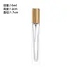 Botella de vidrio redonda para spray de perfume de 5 ml en stock al por mayor, botella de recarga de perfume cuadrada de 10 ml, botella de muestra cosmética de 15 ml