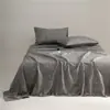 Lençol de Cama Espesso Classe A 100% Algodão Escovado de Inverno, Estilo Nórdico Lençol de Cama de Solteiro e Casal, 100% Algodão Puro, Espessado, Delicado e Amigo da Pele