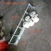 Portacódigos de calle de alambre galvanizado en caliente de 2 bits, 4 bits, 3 bits, 5 bits, adecuado para tirar a soporte de alimentación plana de 50-240