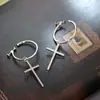Clip de Oreja de Hélice Integrado de Lujo Ligero Faith Desmontable y Portátil con Circonita de Diamante Completo Moda de Nicho Elegante