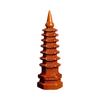 Madera de durazno Torre Wenchang 7 pisos 9 pisos 11 pisos 13 pisos adornos para escritorio de oficina manualidades para el hogar fabricantes venta al por mayor en stock