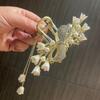 Nuevo Clip de Perlas para Agarrar Cabello Trasero Horquilla para el Cabello para Mujer Cyber Celebridad Clip de Tiburón Elegante Clip para Agarrar Cabello Clip para el Cabello Tocado
