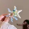 Acessórios de Cabelo de Estrela-do-Mar, Flores, Conchas e Frutas para Primavera e Verão, Presilhas Doces de Cabelo, Presilhas Laterais da Série Oceano, Enfeites de Cabelo para Férias na Praia