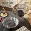Plato de Frutas Retro de Alta Gama para Uso Doméstico, Bandeja para Servir Bocadillos y Dulces en la Mesa de Café, Canasta de Frutas Grande con Base Alta para la Sala de Estar, Plato para Frutas Deshidratadas