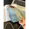 Jeans Azules Cortos de Pierna Ancha para Mujer, Primavera, Cintura Alta, Sueltos, Combinan con Todo, Pequeños, Estrechos, Casuales, Rectos, Pantalones de Pierna Ancha