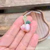 Colgante Corazón de Oso de Cera de Abeja de Segunda Generación Accesorios de Concha de Abeja Reina de Segunda Generación Llavero DIY Colgante para Bolso Colgante Moda