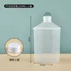 Botella de Jarabe Comercial para Tienda de Té con Leche, Dispensador Manual de Jugo de Frutas, Bomba Dosificadora de Presión con Cabezal de Vidrio