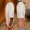 Nuevos Zapatos de Calle de Comercio Exterior Talla Grande Suela Blanda Antideslizantes para Personas de Mediana Edad y Mayores Punta Redonda Caña Media con Cordones Casuales Cómodos Planos para Madres