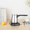 Estándar Europeo Estándar Inglés Mini Cafetera Olla de Metal con Asa Portátil Eléctrica Cafetera Turca Tetera