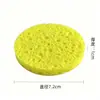 Fornecedor Direto Fabricante Personalizado Esponja de Limpeza Facial Úmida Algodão de Polpa de Madeira Esponja de Beleza para Limpeza Esponja de Polpa de Madeira Removedor de Maquiagem Lavagem do Rosto Banho