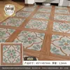 Pegatinas para Suelo de Azulejo Retro Francés Autoadhesivas Impermeables Antideslizantes Resistentes al Desgaste Restaurante Piso de Cemento Pavimentado Directamente con Piel de Piso de PVC