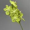 9 Orquídeas Phalaenopsis Artificiales para Decoraciones de Boda, Orquídeas Phalaenopsis Falsas, Flores Artificiales para Venta al por Mayor Transfronteriza
