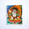 Xizang Oito Guardiões Thangka Pintura Núcleo Pingente Caixa Gawu de Alta Definição Núcleo de Cartão Obra de Arte Zodíaco Paz Brinquedos Culturais